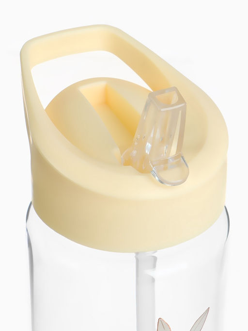 Поильник детский с трубочкой «Зайка», 350мл., цвет бежевый Mum&Baby