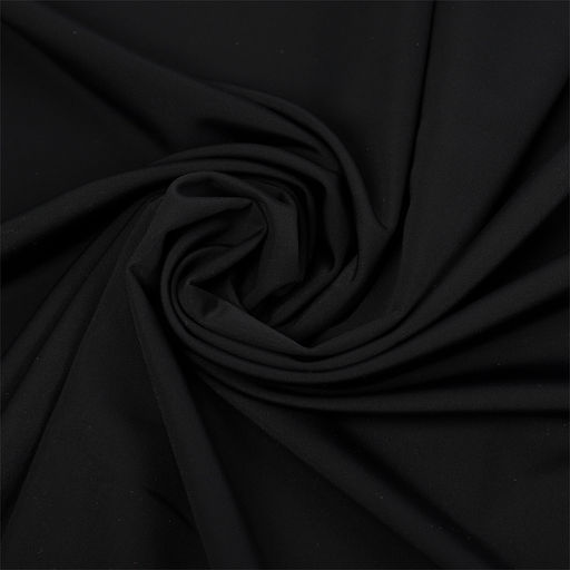 Ткань трикот. Бифлекс матовый 200 г/м? 87% пэ, 13% спандекс шир.160 см арт.BF.200.F322 цв.F322 черный уп.1м