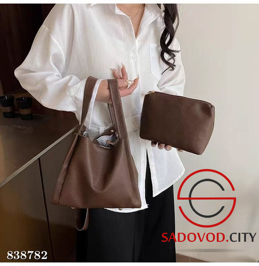 Женская сумка-тоут с текстурированной поверхностью - Bruno фото 6