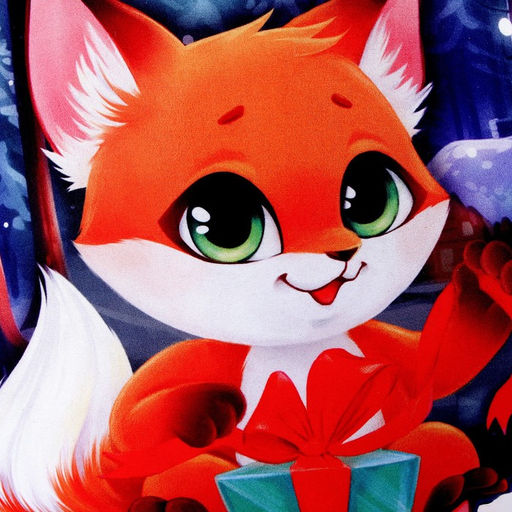 Подушка круглая Лисёнок - Mni mnu фото 4