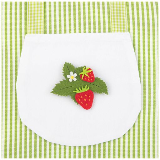 ФАРТУК МАЛЕНЬКИЙ ДЕКОРАТИВНЫЙ СУПЕР ГРИБ ,БЕЛЫЙ\ЗЕЛЕНЫЙ, 100 - Lefard фото 3