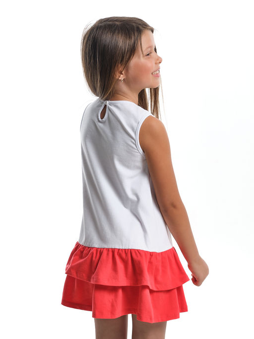 Платье UD 2996 бел/коралл - Mini maxi фото 8