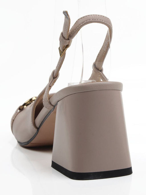 06-XL629-3 BEIGE Туфли летние женские (натуральная кожа)