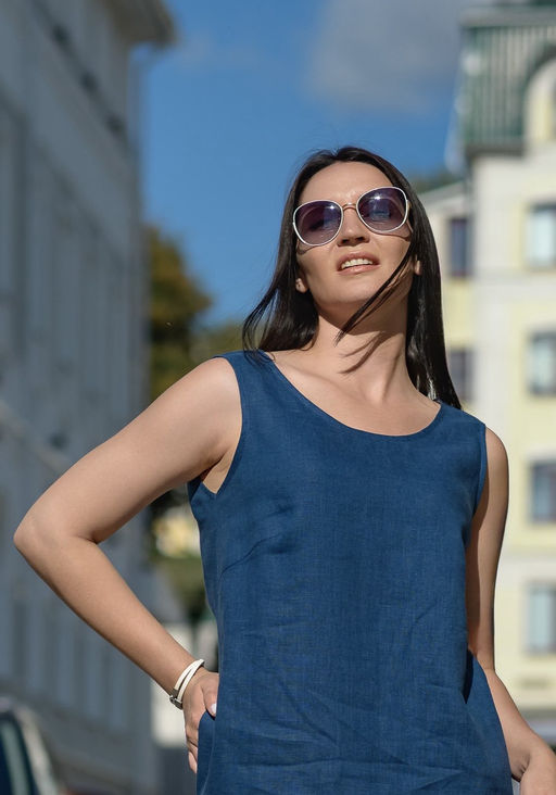 Сарафан  100% лен