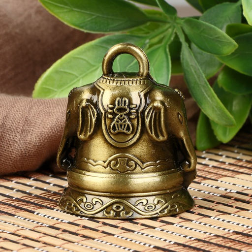 Цена за 2 шт. Колокольчик Слоны 5х4,2х4,2 см - Simaland фото 2