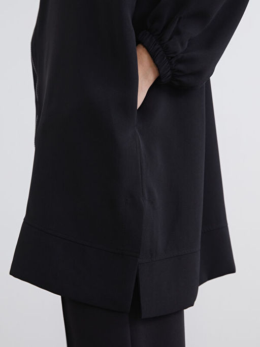 Kap??onlu Oversize Kad?n Tunik