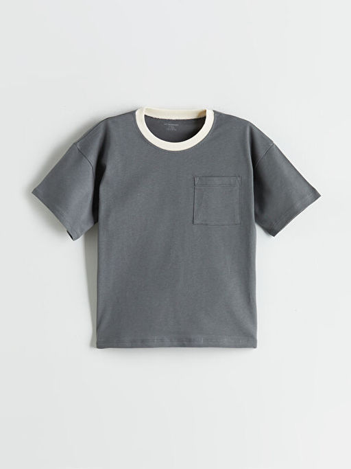 Bisiklet Yaka Basic Erkek ?ocuk Ti??rt