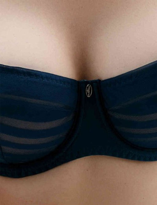 БЮСТГАЛЬТЕР Milavitsa 127640/C26 синий топаз/ нюд