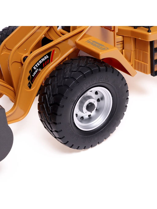 Машинка радиоуправляемая Стройка, погрузчик, аккумулятор, световые, звуковые и дымовые эффекты - Simaland фото 5