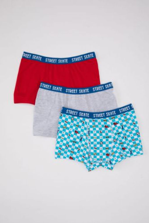 Erkek Cocuk 3lu Boxer