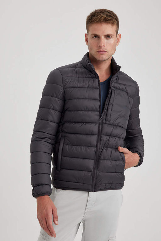 Водоотталкивающая куртка-пуховик Slim Fit - Defacto фото 3