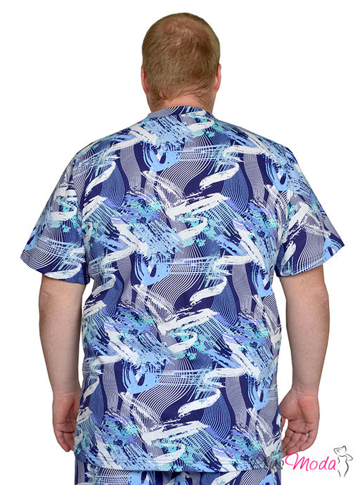 Футболка Модель №1916 размеры 44-84 - Plusmoda фото 2