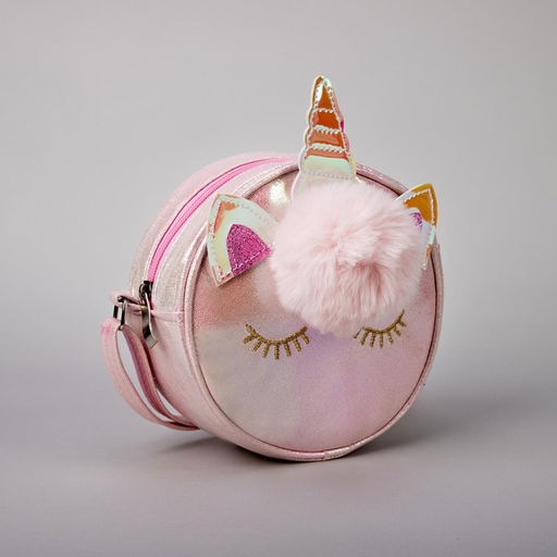 Сумка детская Волшебный единорог на молнии, цвет розовый - NAZAMOK KIDS фото 2