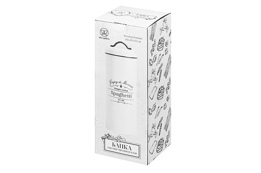 Банка для спагетти 2,6 л 11,5*11,5*31,5 см с крышкой - Elan gallery фото 5