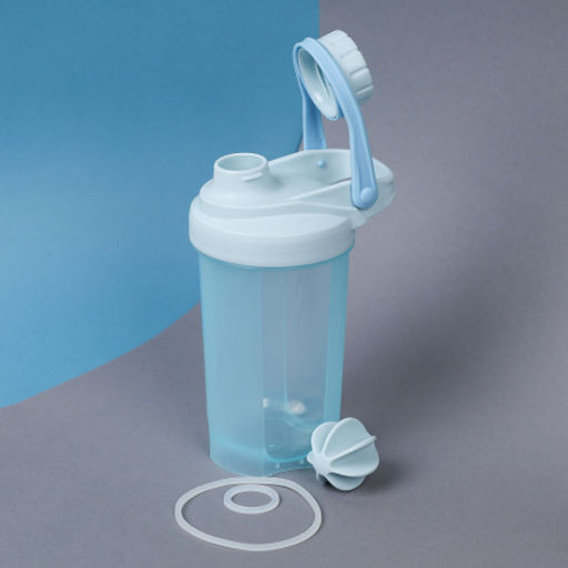 Бутылка/Шейкер COOLRAY SHSB-500 голубая, для спортивного питания 500ML/уп60 - Галеонтрейд фото 2