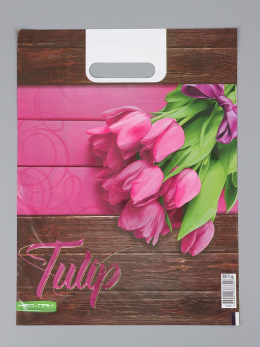 Цена за 25 шт. Пакет "Свидание , полиэтиленовый с вырубной ручкой 30х40 см, 60 мкм