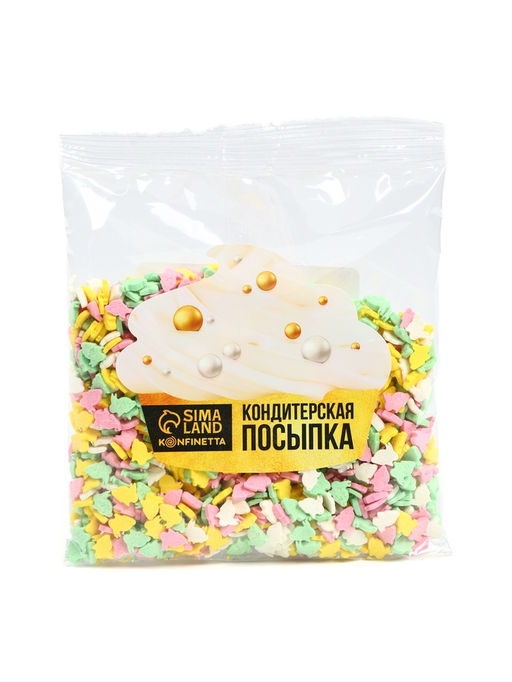Цена за 2 шт. Кондитерская посыпка Кролики, 50 г - KONFINETTA фото 2