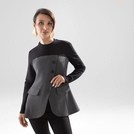 Свитшот комбинированный Вкус победы (black) - Charutti фото 4