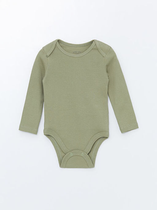 Bisiklet Yaka Basic Erkek Bebek ??t??tl? Body