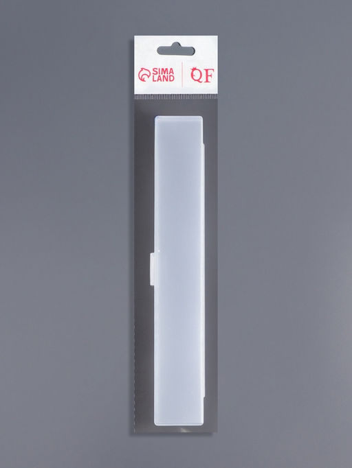 Бокс для хранения мелочей, 3.1×18.9×2.2 см, прозрачный