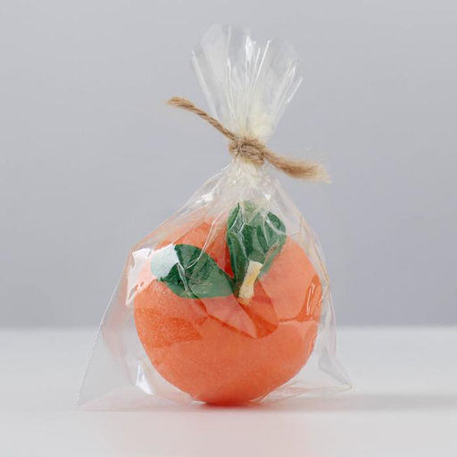 Свеча декоративная «Мандаринка», 5×5×4.5 см