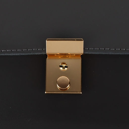 Цена за 3 шт. Застёжка для сумки, 3.5×2.6 см, цвет золотой