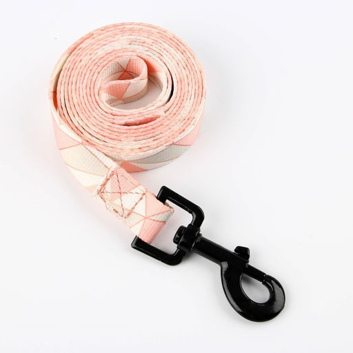 Набор Ромбы, застёжка - фастекс, поводок 2 м и ошейник 28-46 см - Пушистое счастье фото 5