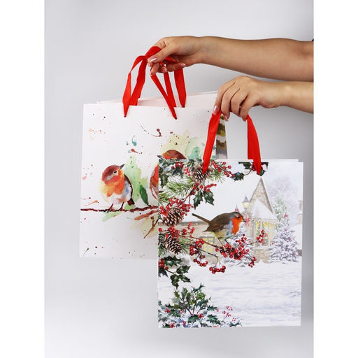 Набор пакетов «Новый год», 3 шт, 26 × 30 × 9 см