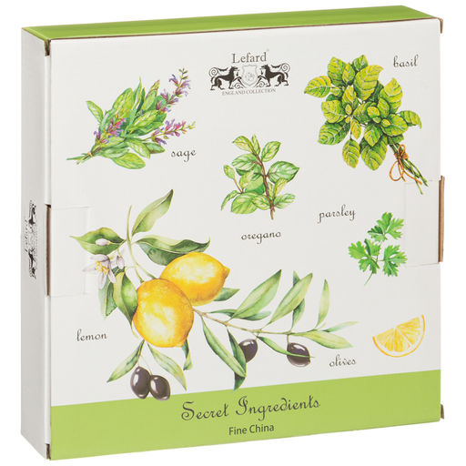 НАБОР ТАРЕЛОК ЗАКУСОЧНЫХ LEFARD СЕКРЕТНЫЕ ИНГРЕДИЕНТЫ 2 ШТ. 21,5 СМ  фото 2