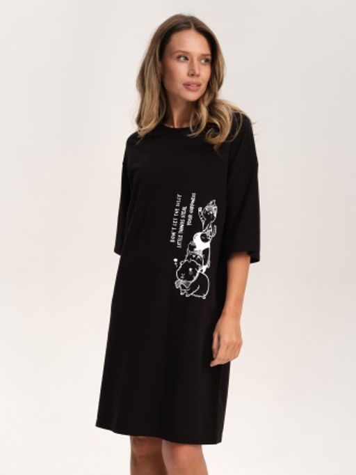 PELICAN, платье женское, Черный  фото 3