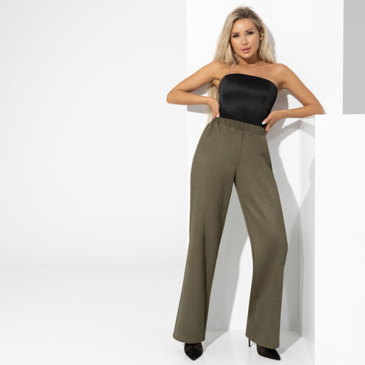 Брючный костюм
 Нашла подход (2 в 1, green, с поясом) - Charutti фото 6