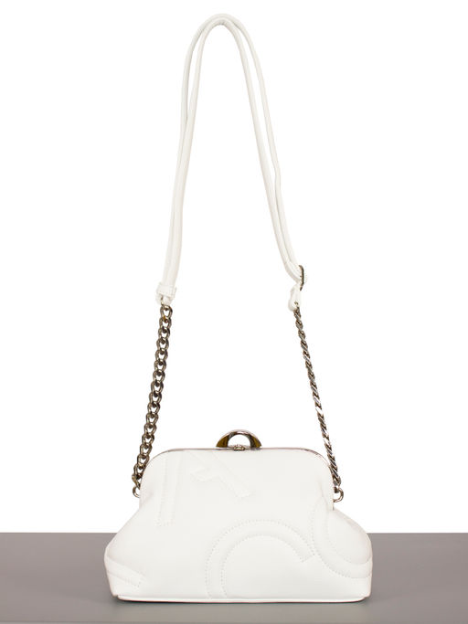 LACCOMA сумка Жасмин-Л815-белый эко кожа хлопок  фото 3