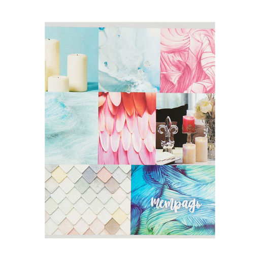 Комплект тетрадей из 5 штук, 36 листов в клетку Calligrata "Коллаж", обложка мелованный картон, блок офсет