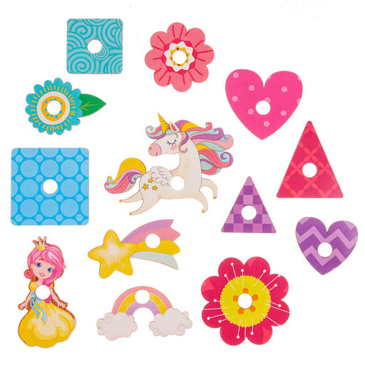 Настольная игра. Геоборд с доп. элементами «Замок принцессы» 20х20 см