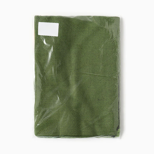 Плед Рио 150х200см, оливка, 180г/м, хл 25%, акрил 75%