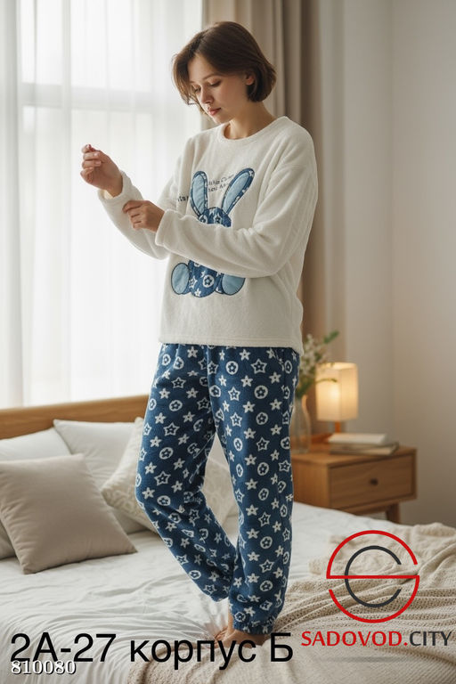 Пижама женская (штаны и кофта) - Bruno фото 2