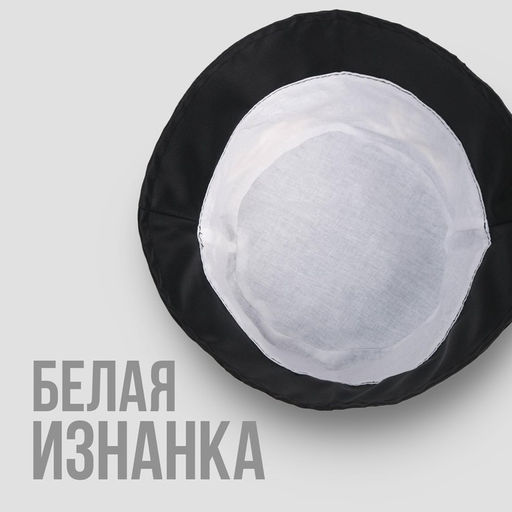 Панама Best coolab, цвет чёрный, 56-58 рр. - Overhat фото 3