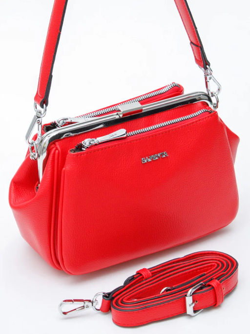 Сумка 28268-1 red Velina Fabbiano-Safenta