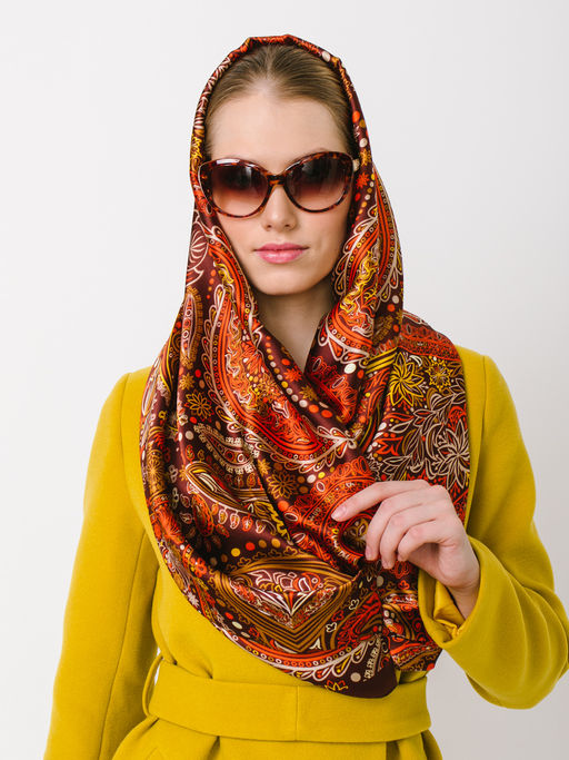 Большой мягкий очень нежный двусторонний палантин - Tantino фото 8