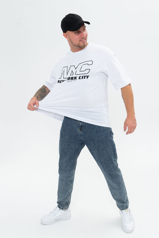 Футболка мужская 8507/1 оверсайз