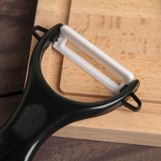 Набор кухонных принадлежностей «Хищник», лезвие 8,5 см, 12,5 см, 17 см, 20 см, 20 см, керамическая овощечистка