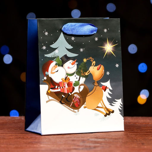 Цена за 12 шт. Пакет ламинированный Сказочная ночь 11,5 х 14,5 х 6 см - Simaland фото 5