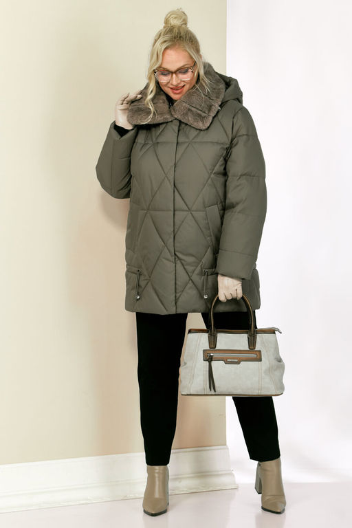 Куртка SHETTI 2207 светло-оливковый