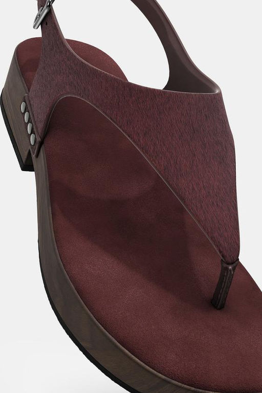 LEATHER STUDDED SANDALS - Zara фото 7