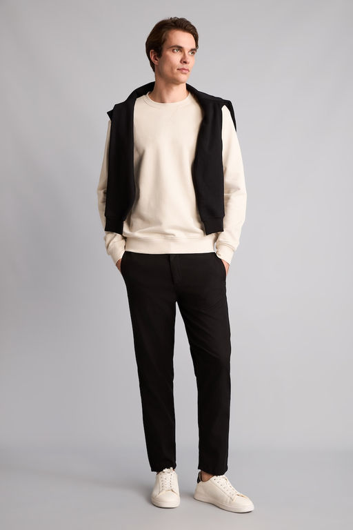 Regular F_t Elastik Bel Pantolon