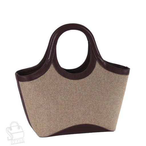 Сумка женская кожаная 56082BD camel Baidou/30 в Новосибирске