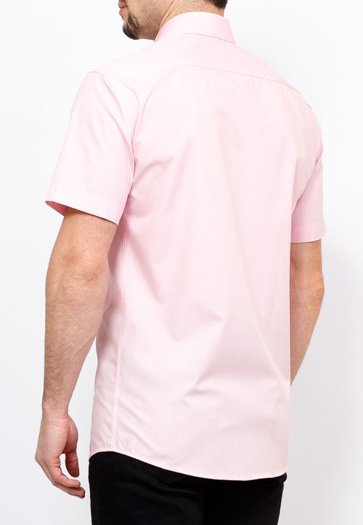Сорочка мужская короткий рукав GREG 620/309/LT ROSE/Z  фото 5