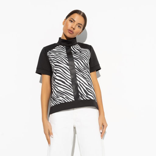 Водолазка с экокожей
 Фирменное приветствие (magic) - Charutti фото 9