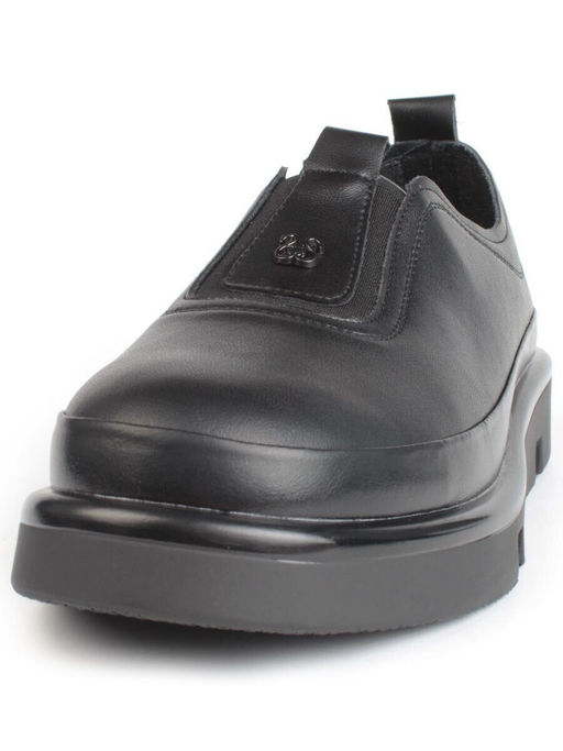 03-PDL 308-1 BLACK Полуботинки женские (натуральная кожа)