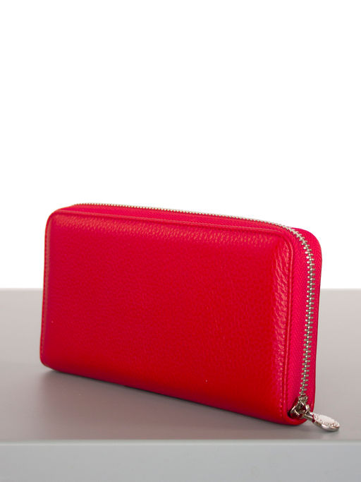 LACCOMA кошелек LA-1073-красный натуральная кожа  фото 2
